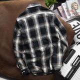  SƠ MI FLANNEL HOLLISTER 7M 