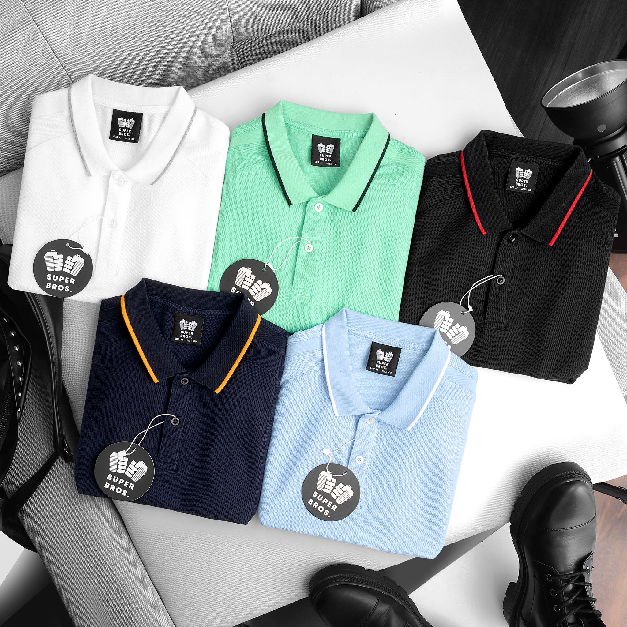 POLO S.BROS PHỐI VAI