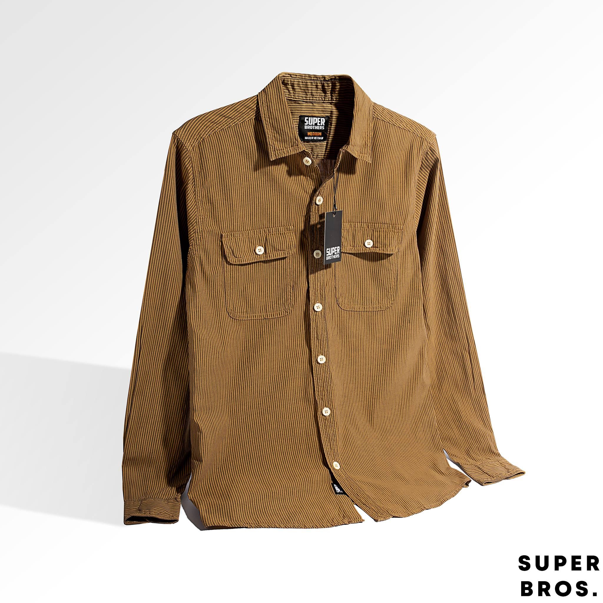 SƠ MI SUPER BROS SỌC