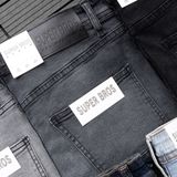  SHORT JEAN SUPER BROS WASH BỤI 