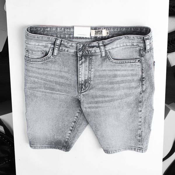  SHORT JEAN SUPER BROS WASH XÁM 4M 