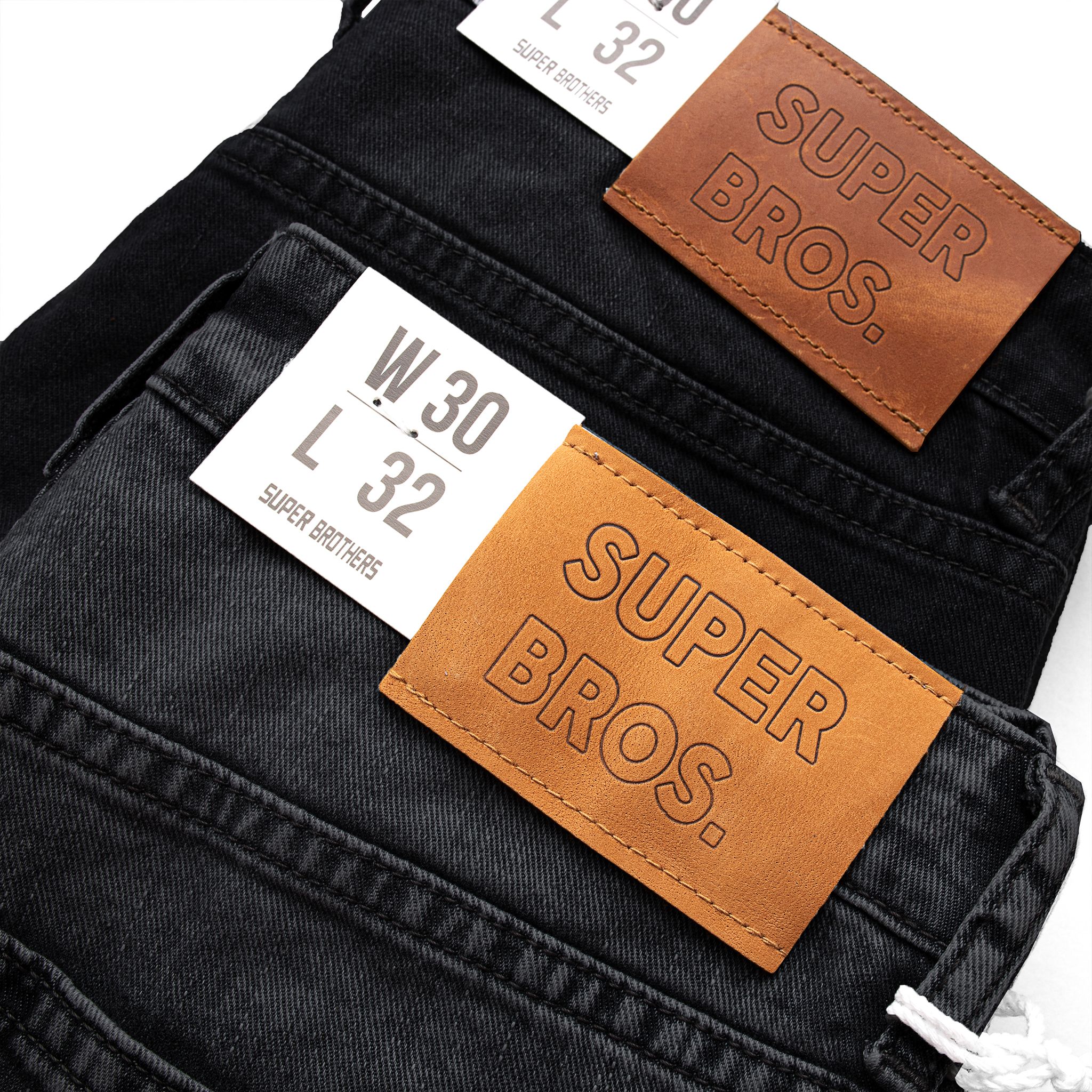  SHORT JEAN SUPER BROS WASH BỤI 4M 