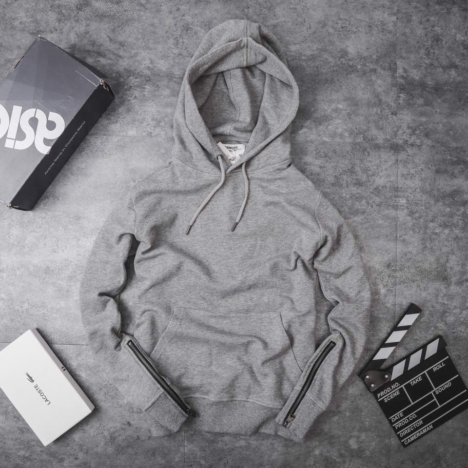 ÁO HOODIE ZIP TAY