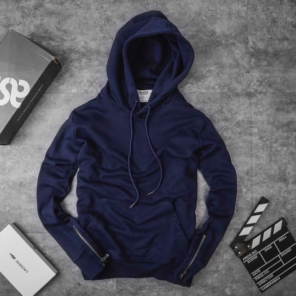 ÁO HOODIE ZIP TAY