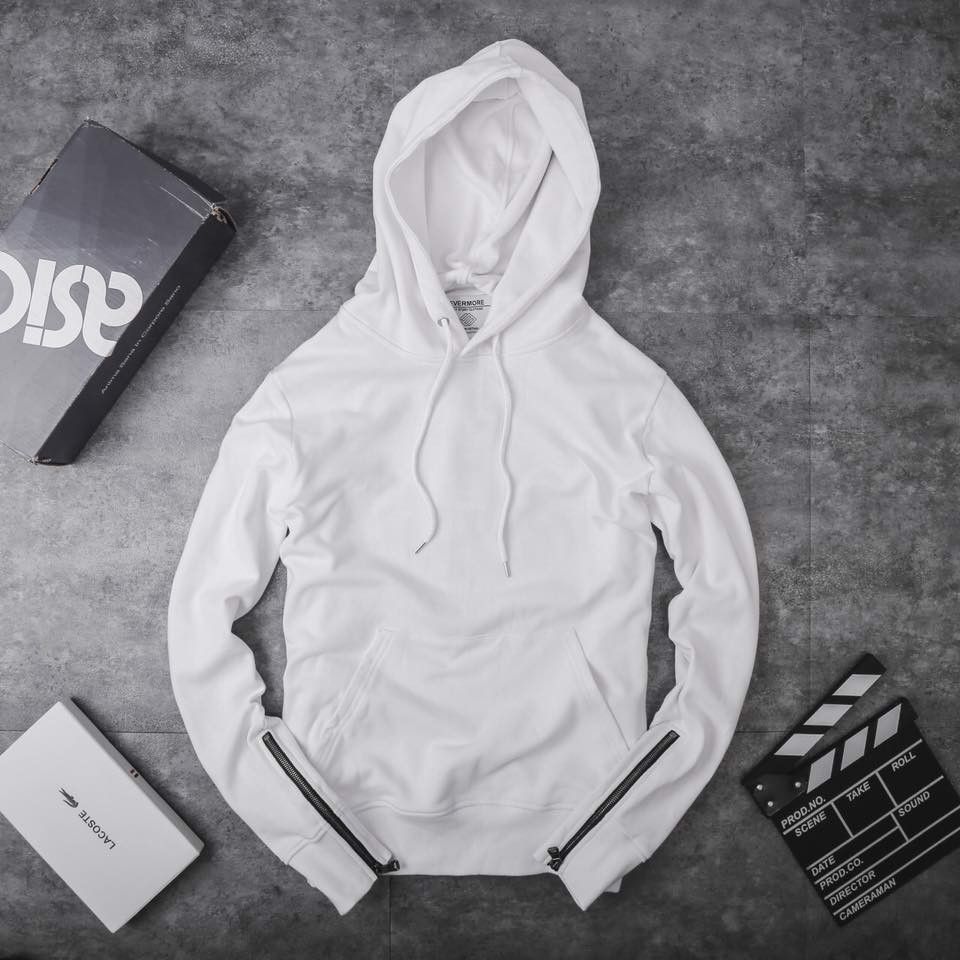 ÁO HOODIE ZIP TAY