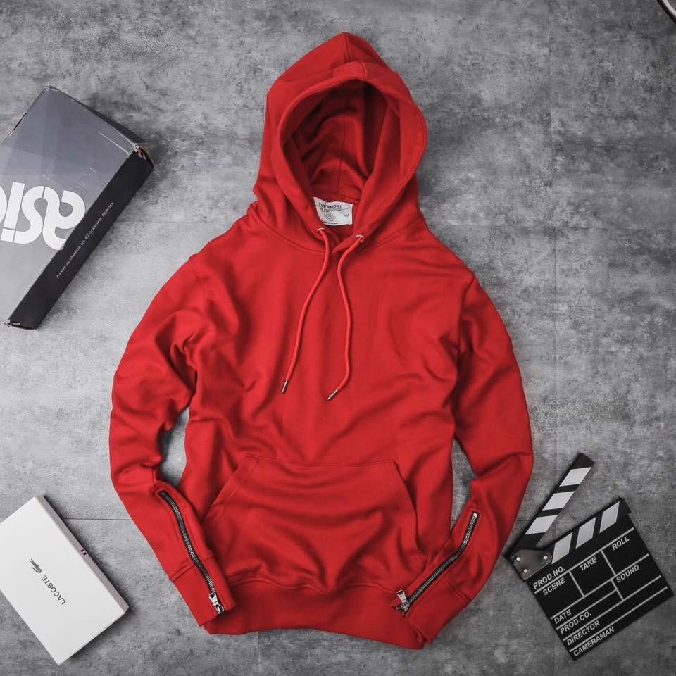 ÁO HOODIE ZIP TAY