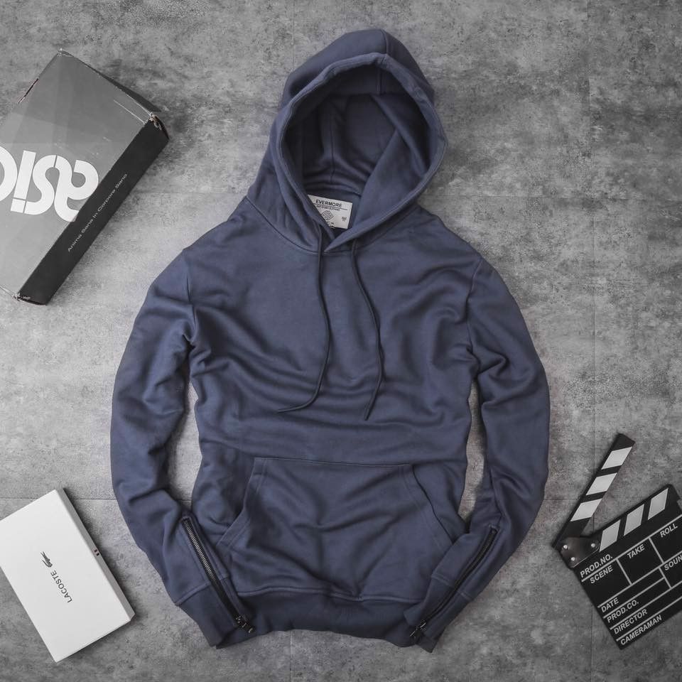 ÁO HOODIE ZIP TAY