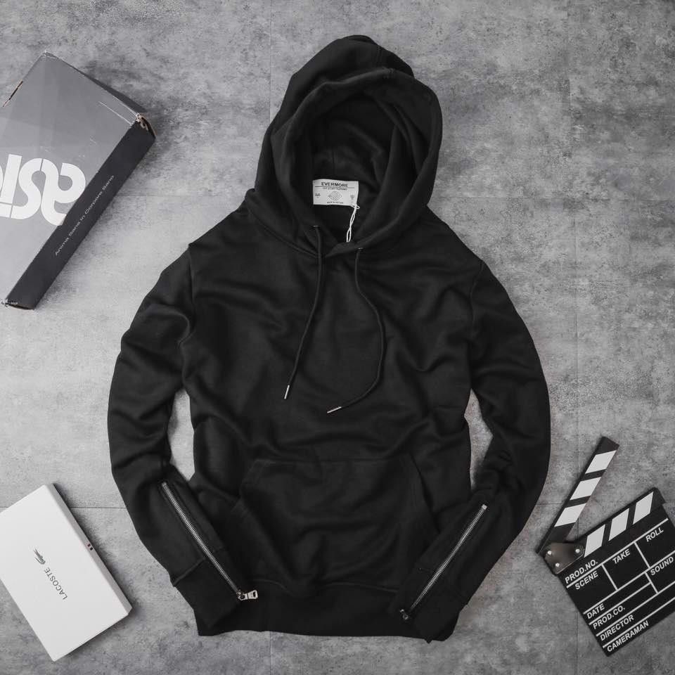 ÁO HOODIE ZIP TAY