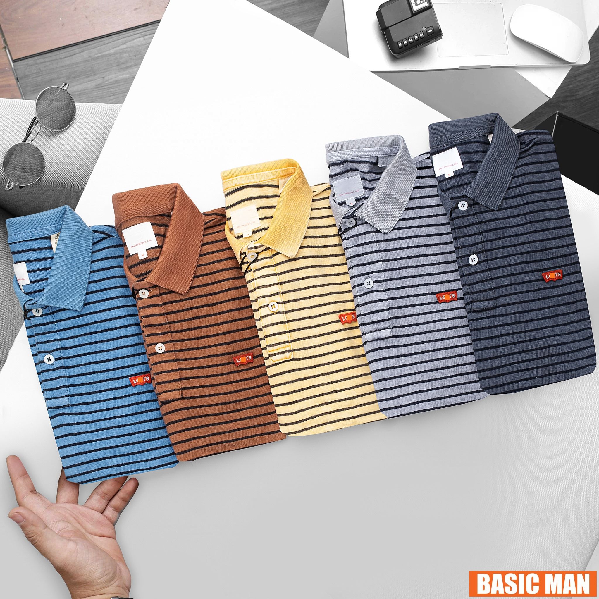 ÁO POLO LEVI'S SỌC