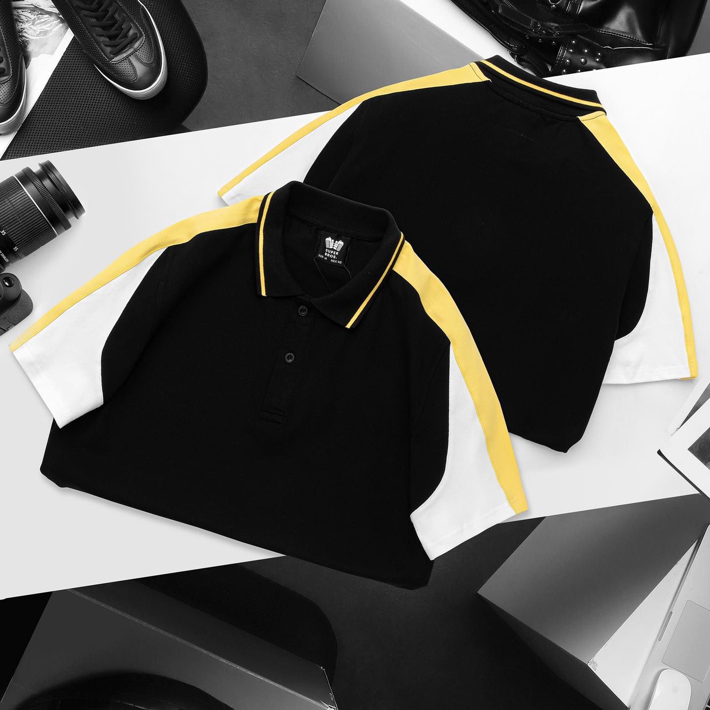 POLO SUPER BROS PHỐI TAY