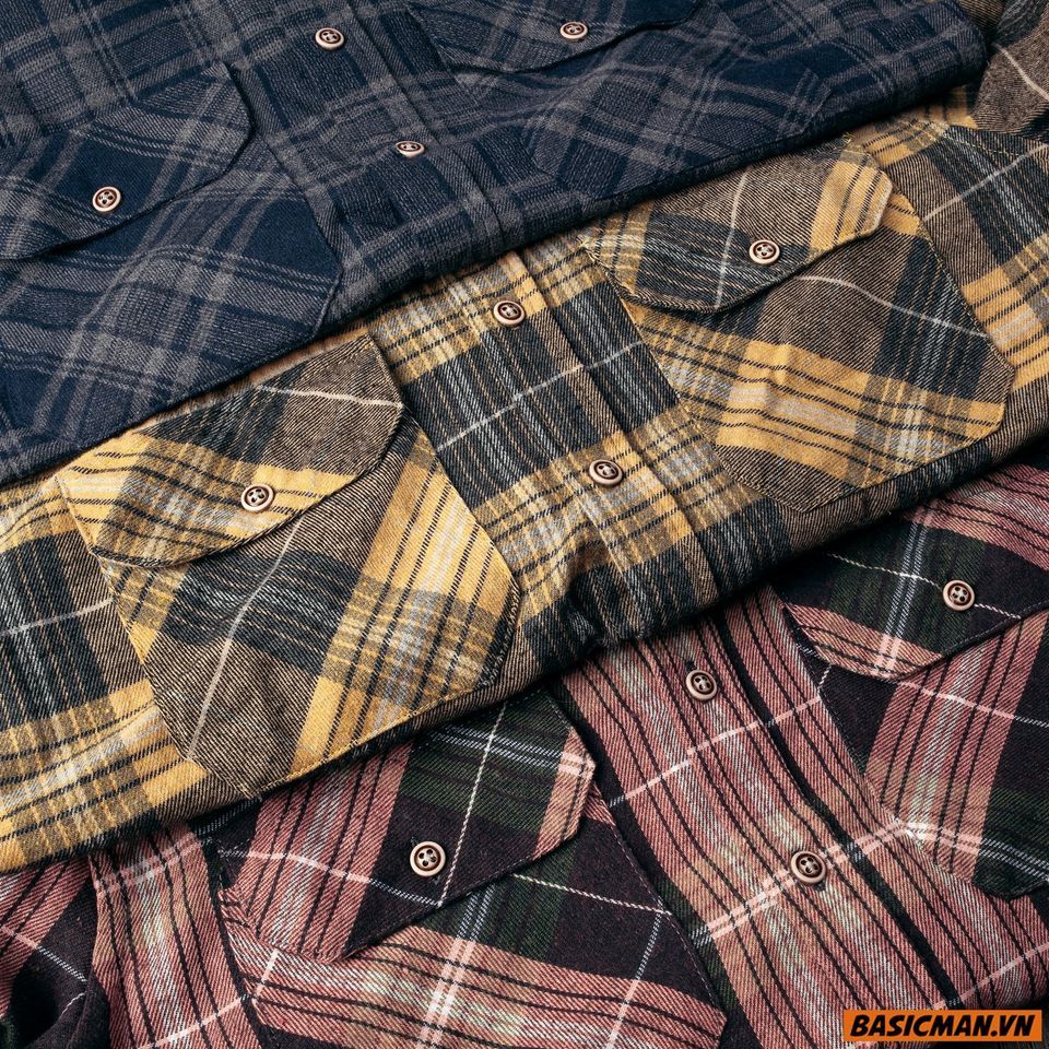 SƠ MI FLANNEL SUPER BROS 4M