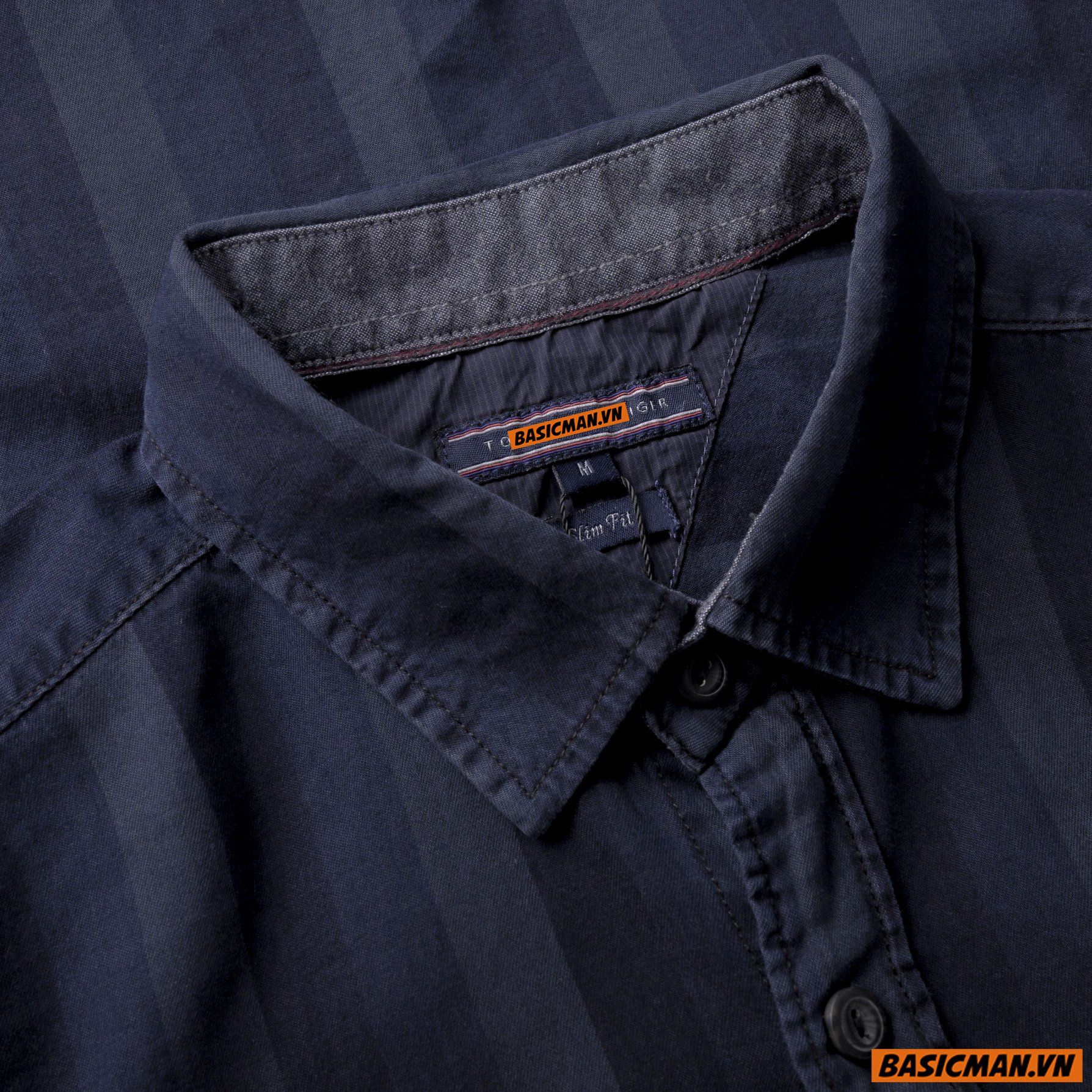 SƠ MI SỌC WASH TOMMY