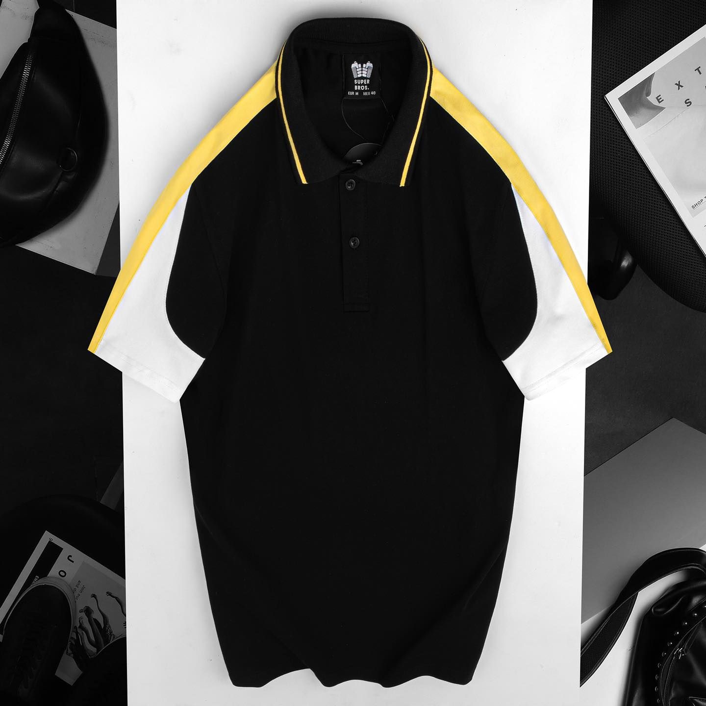 POLO SUPER BROS PHỐI TAY