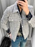 ÁO KHOÁC DẠ HỌA TIẾT KIM TUYẾN