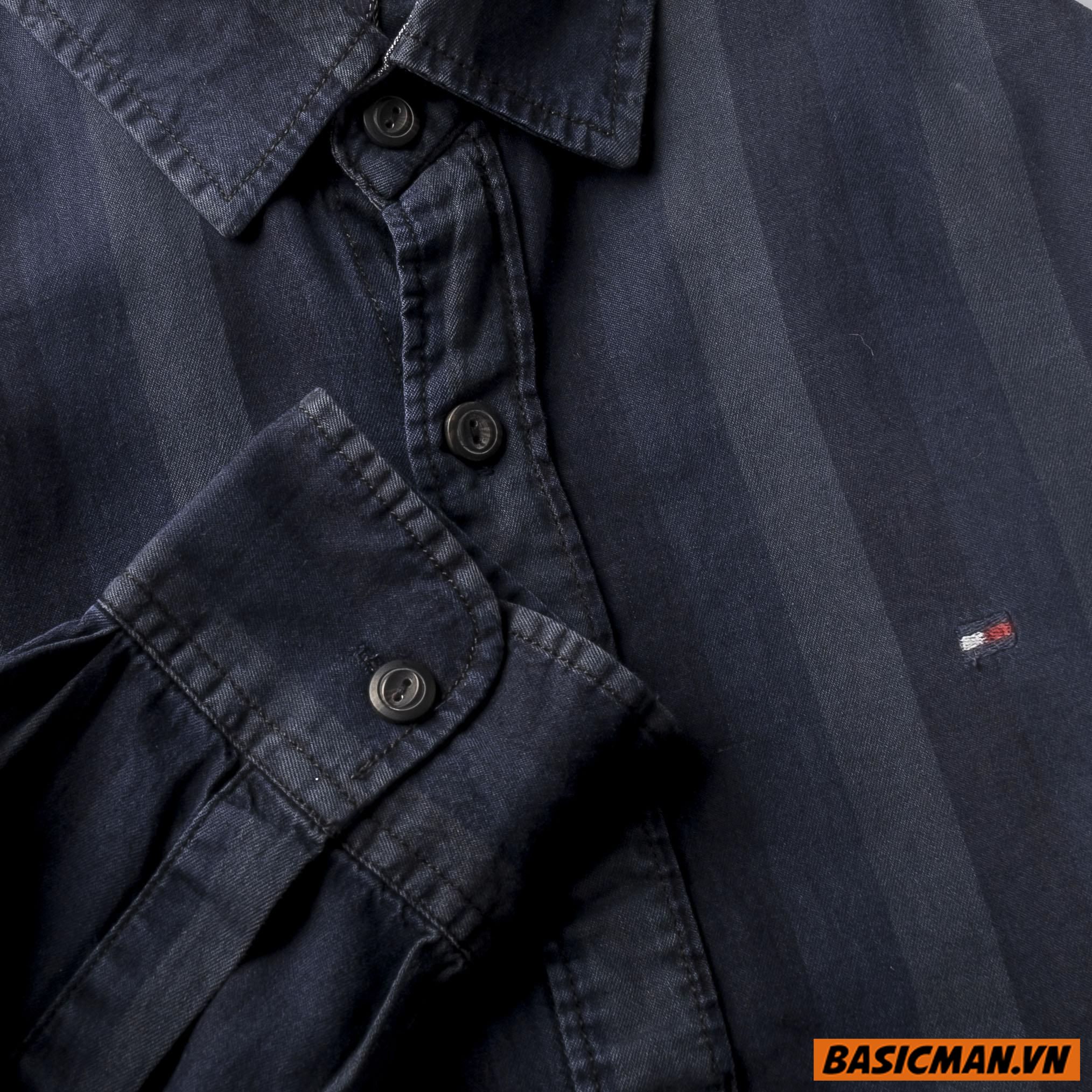 SƠ MI SỌC WASH TOMMY