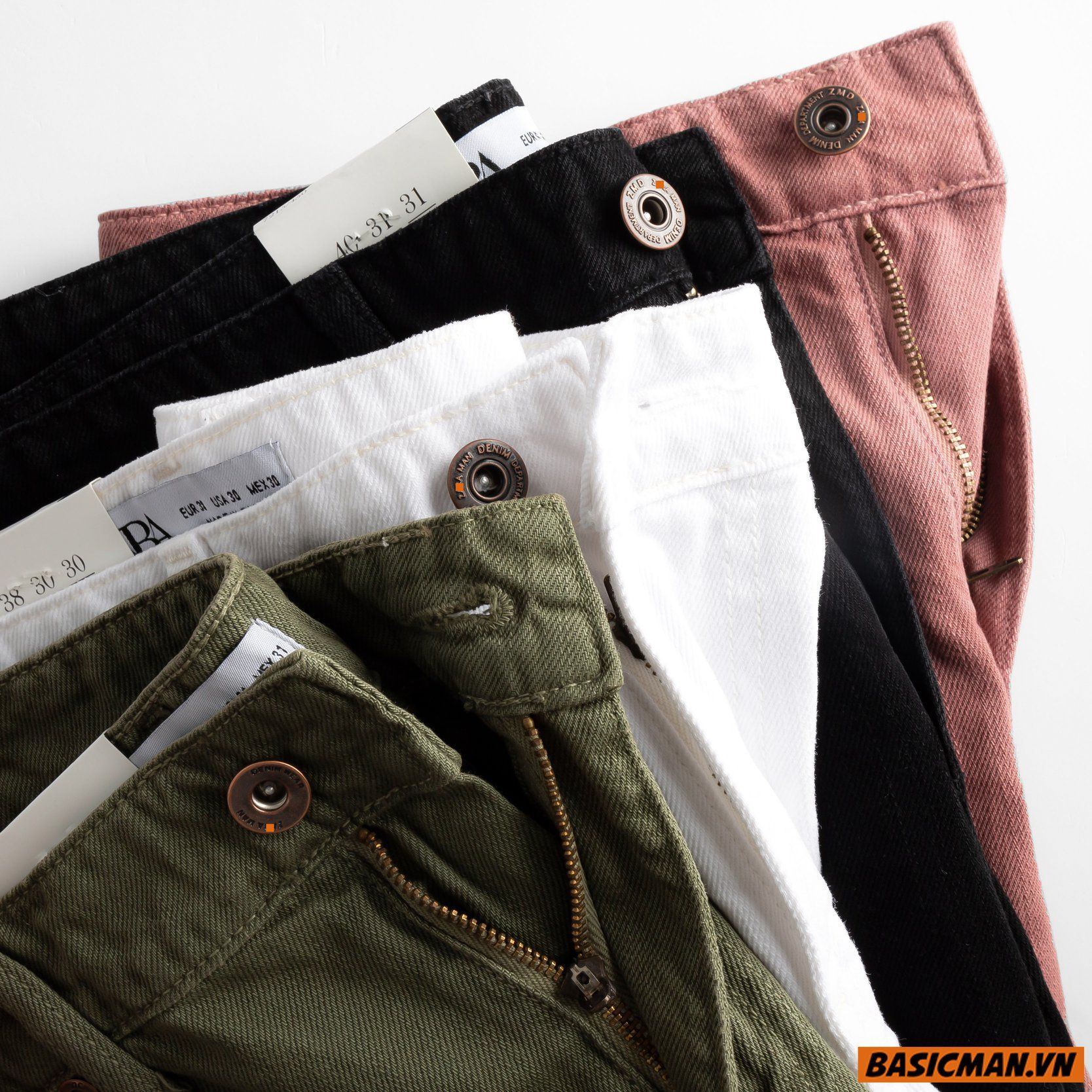SHORT JEAN ZR 6 MÀU