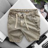  SHORT DENIM SUPER BROS WASH SỌC DÂY RÚT 