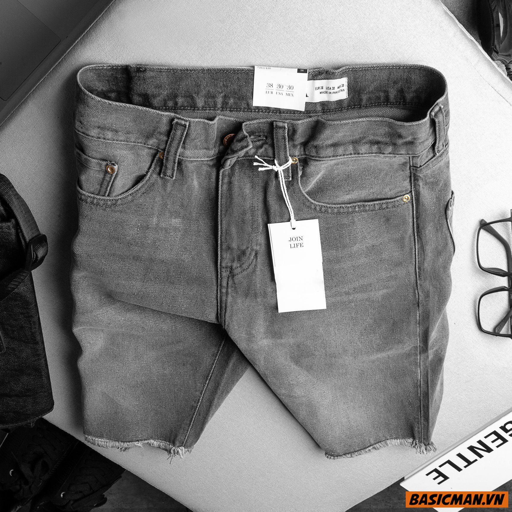 SHORT JEAN ZR WASH XÁM
