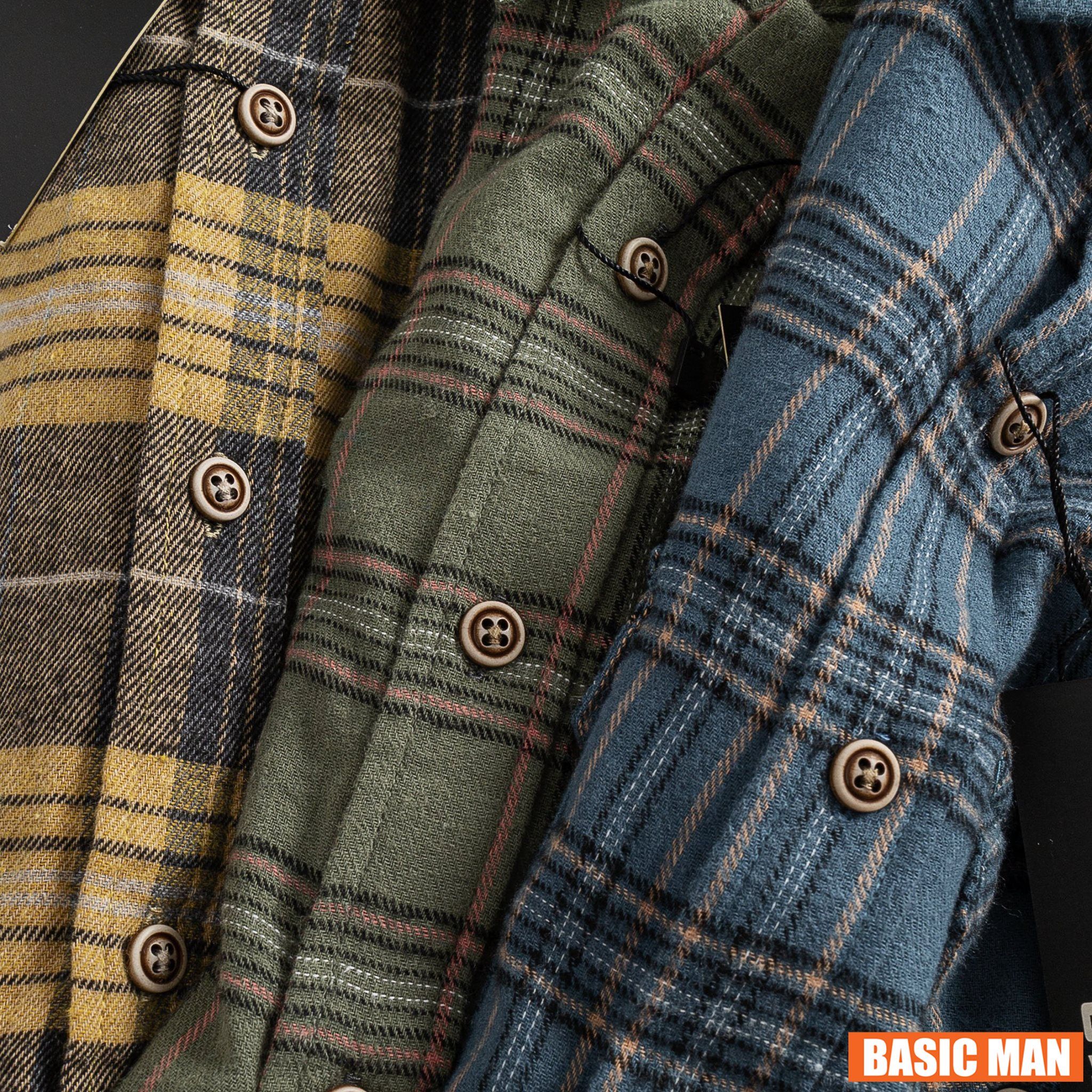 SƠ MI FLANNEL SUPER BROS XỊN