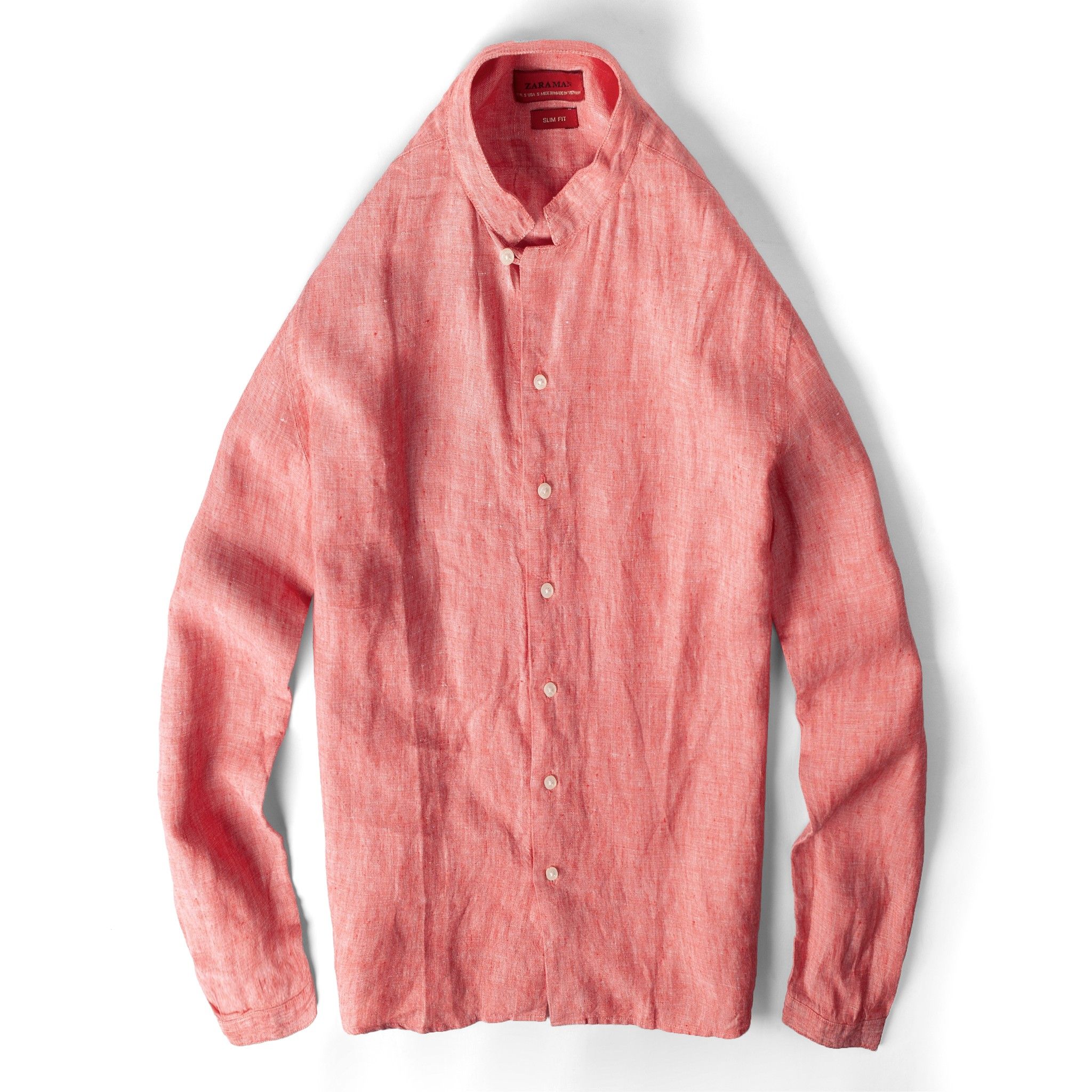 SƠ MI LINEN ZR CỔ TRỤ
