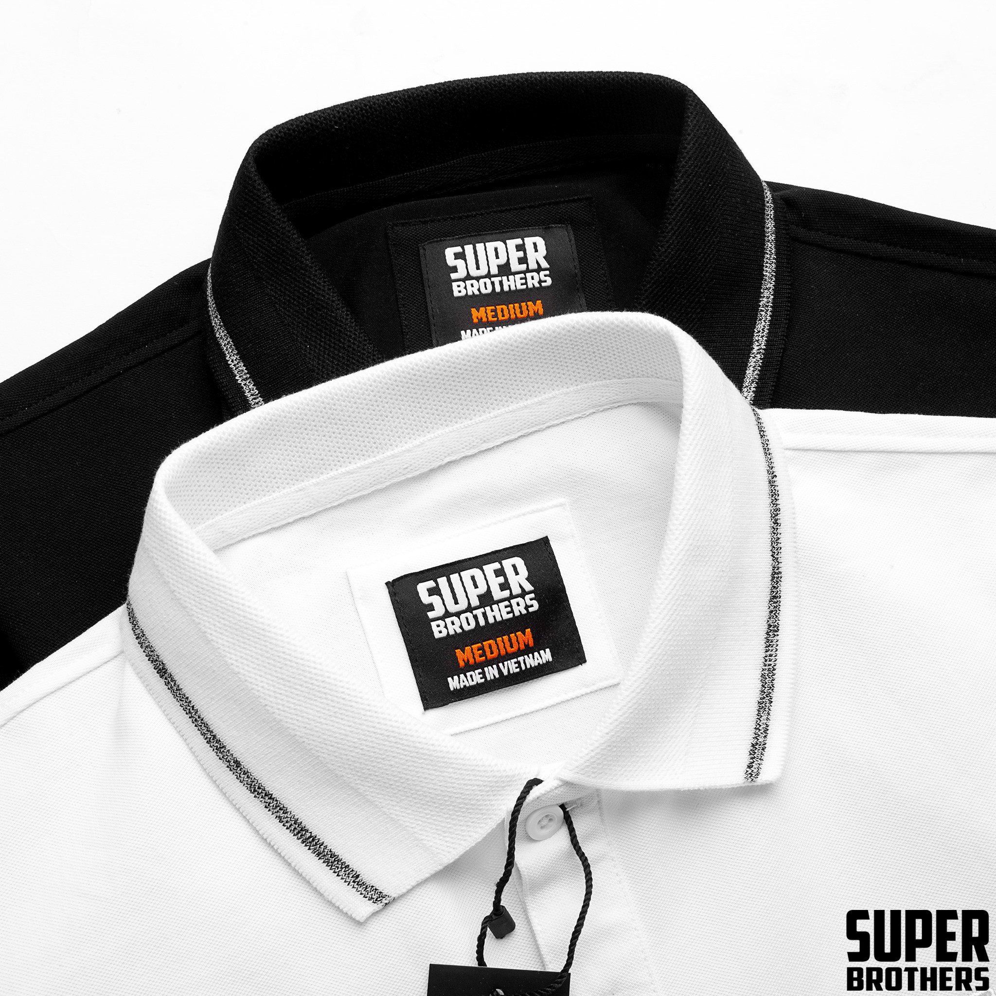 POLO SUPER BROS LOGO THÊU