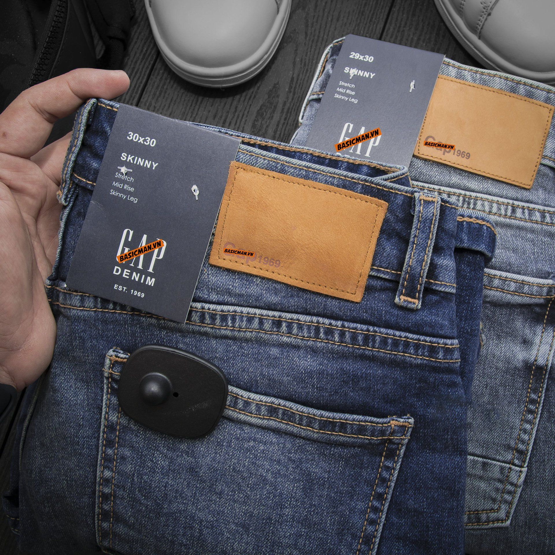 SHORT JEAN G.A.P WASH BỤI