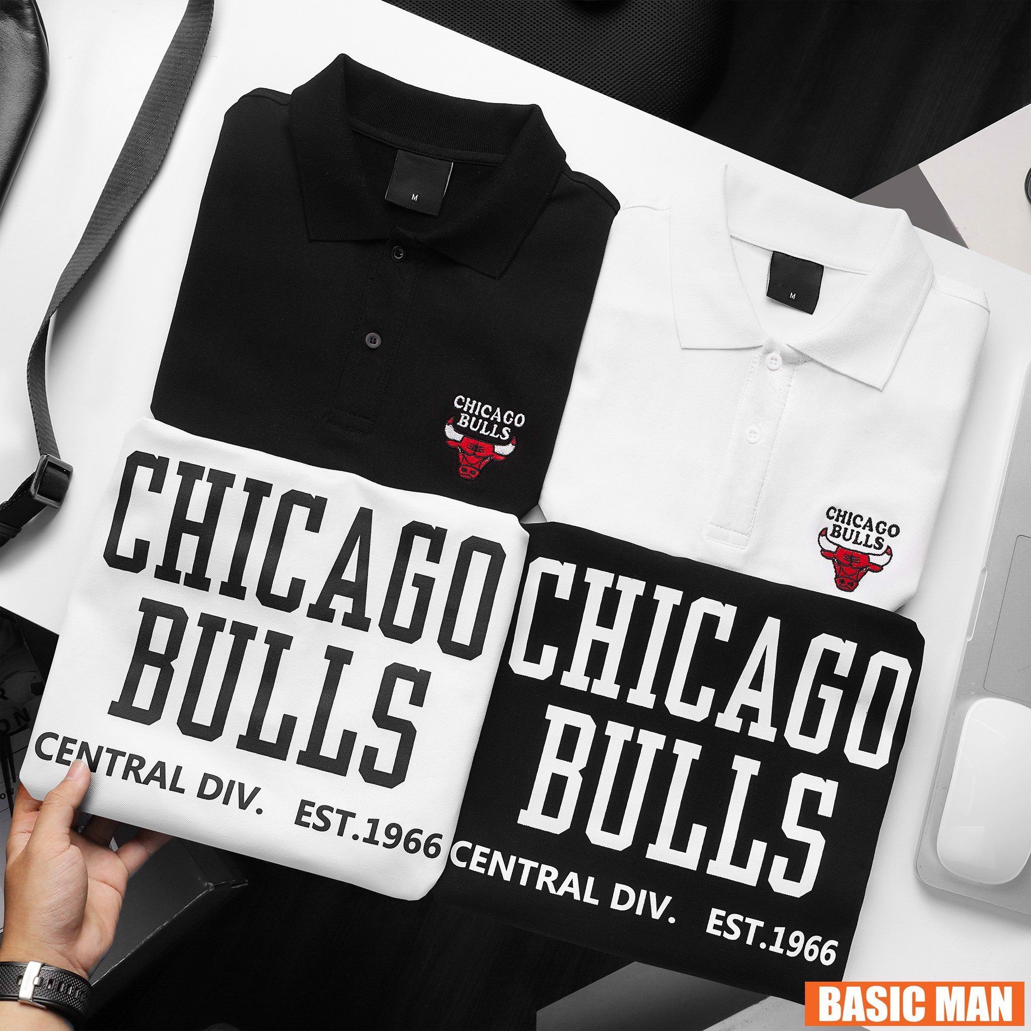 POLO NBA CHICAGO XỊN