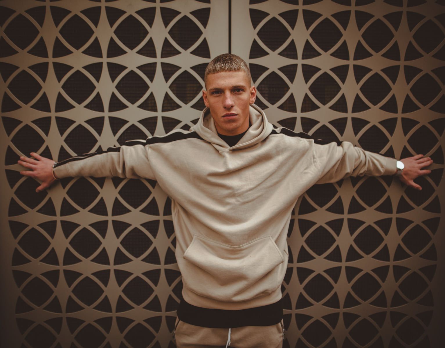 HOODIE SỌC ZIP