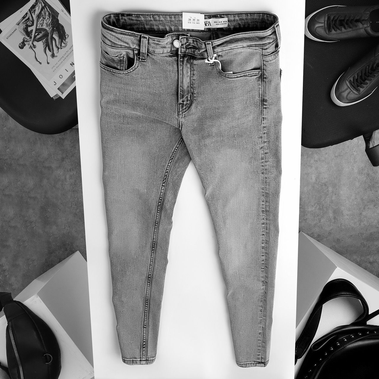 JEAN ZR WASH XÁM 502