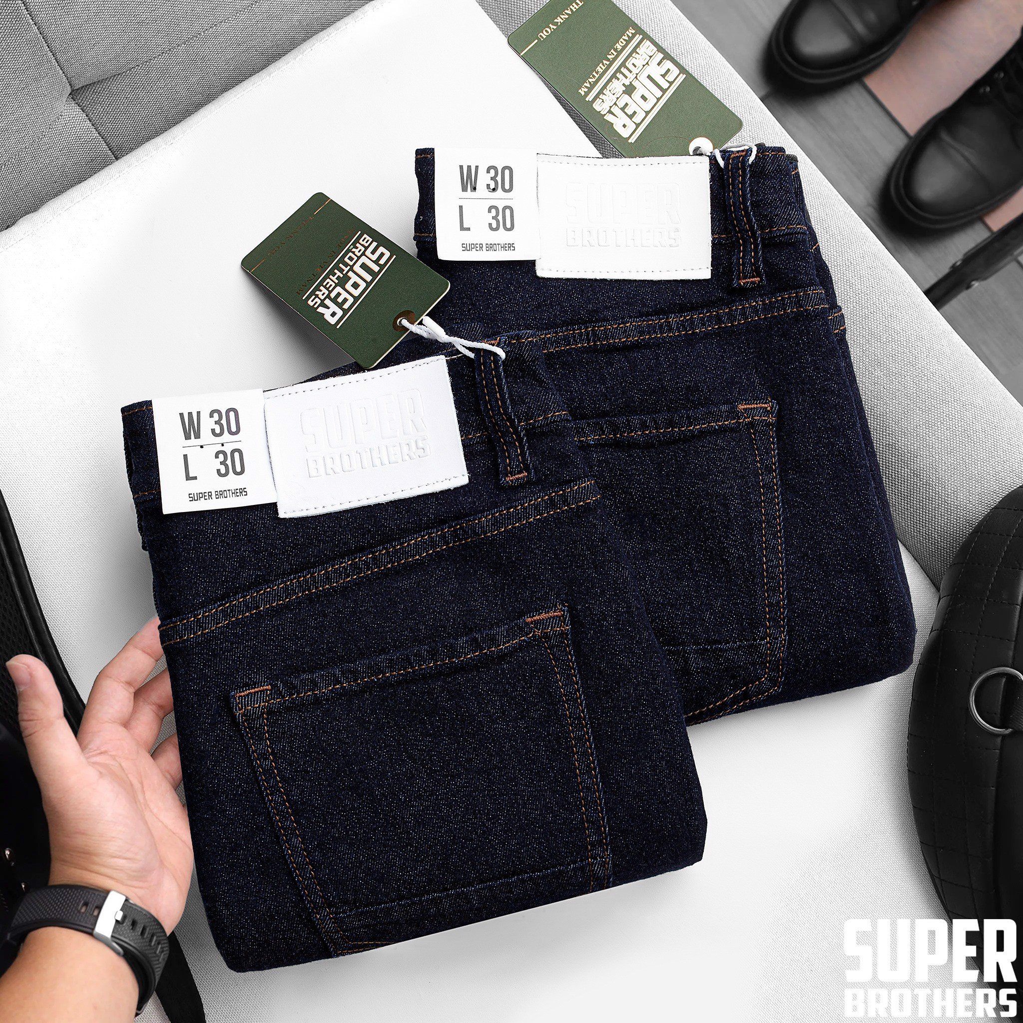 JEAN SUPER BROS INDIGO XỊN