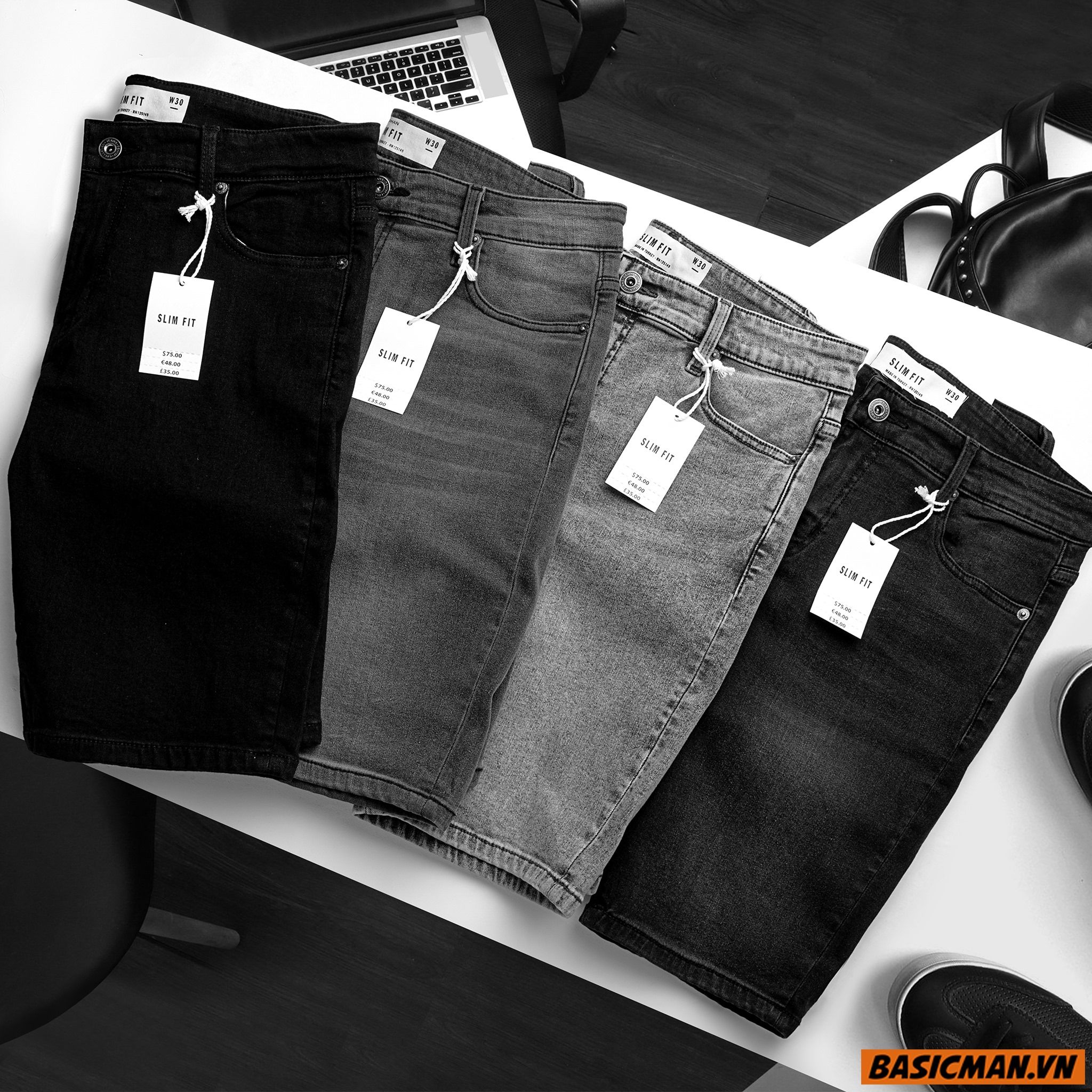 SHORT JEAN T.MAN
