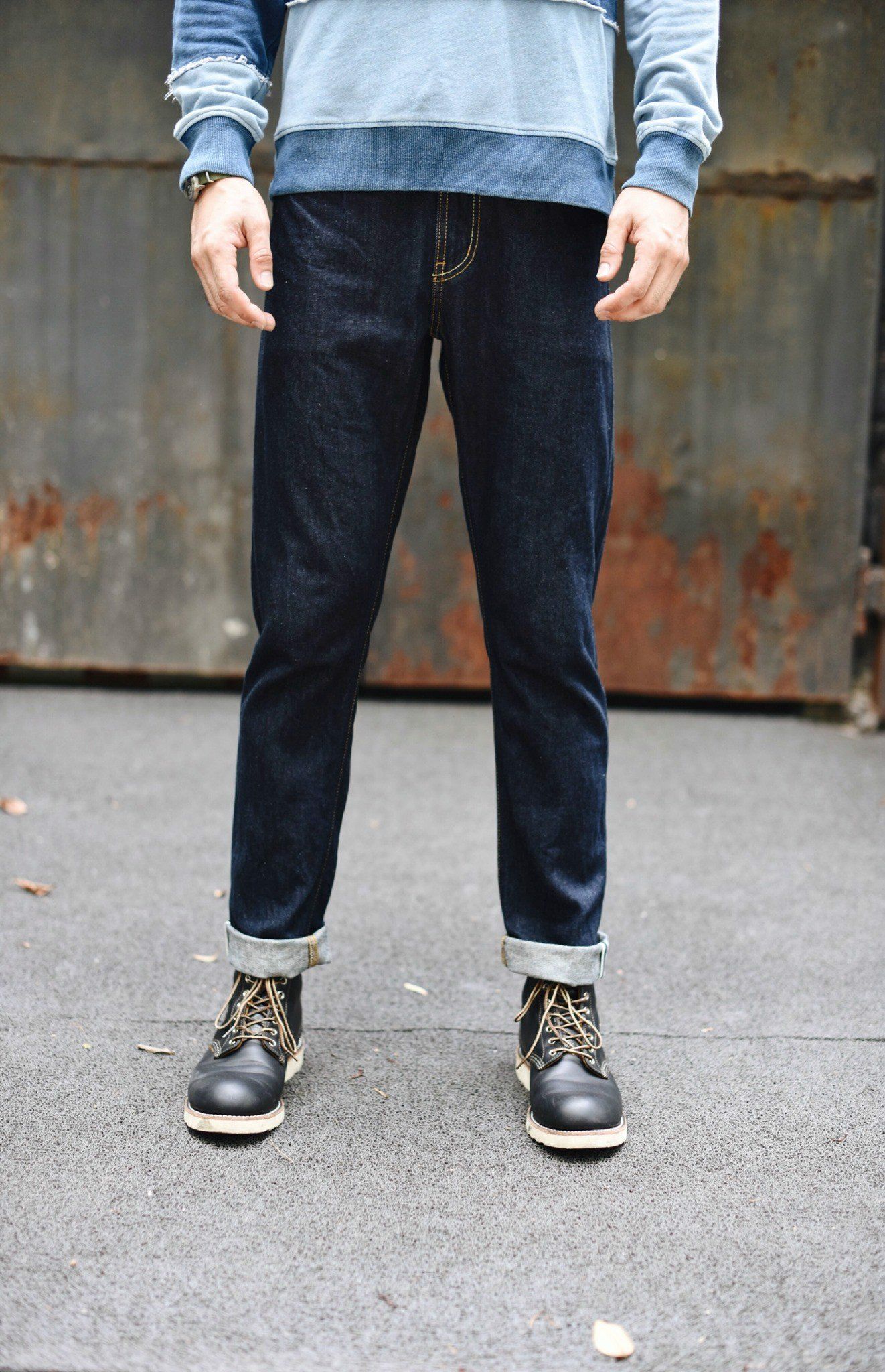 JEAN SUPER BROS INDIGO XỊN