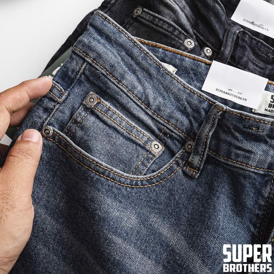 JEAN SUPER BROS WASH BỤI