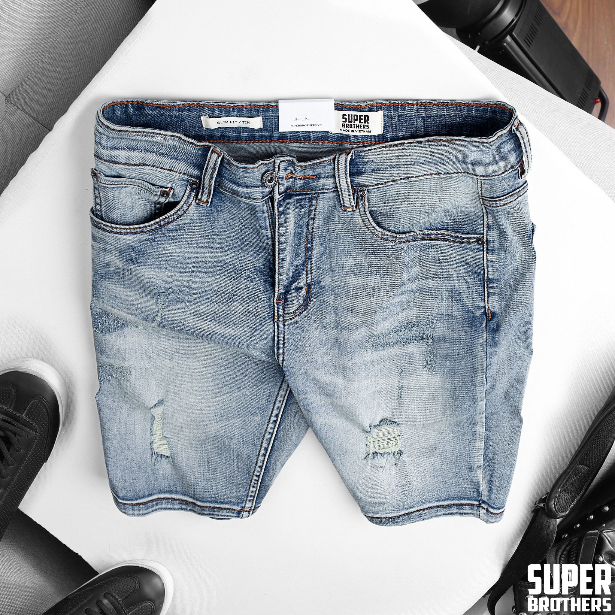 SHORT JEAN SUPER BROS