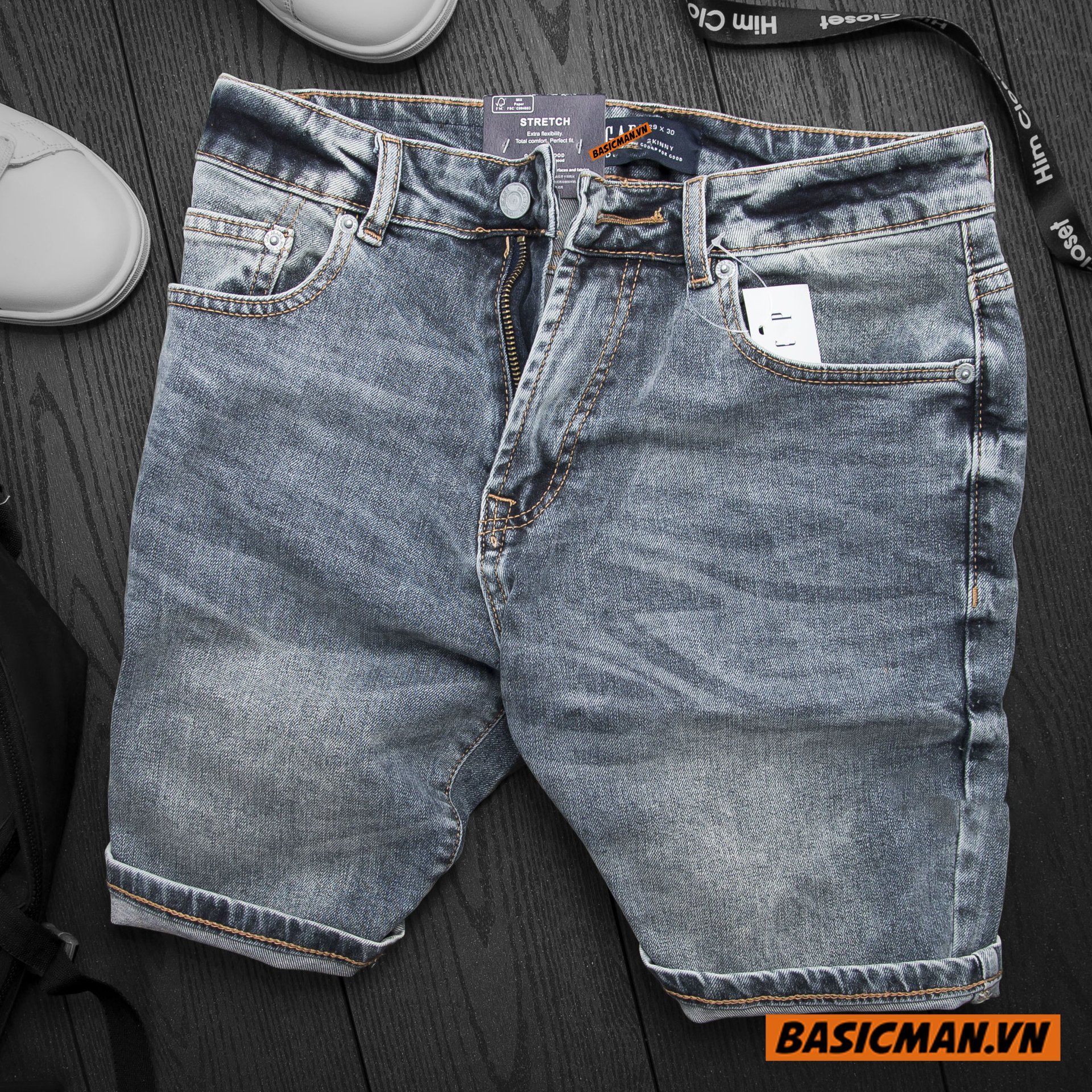 SHORT JEAN G.A.P WASH BỤI