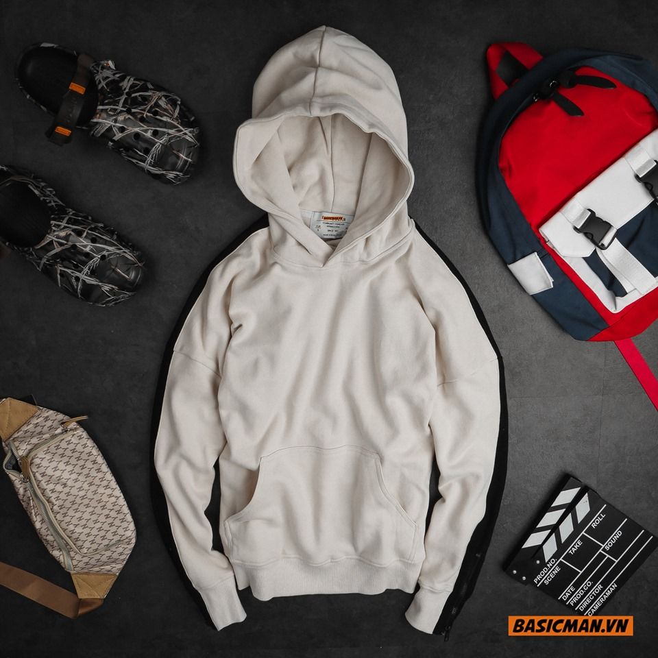 HOODIE SỌC ZIP