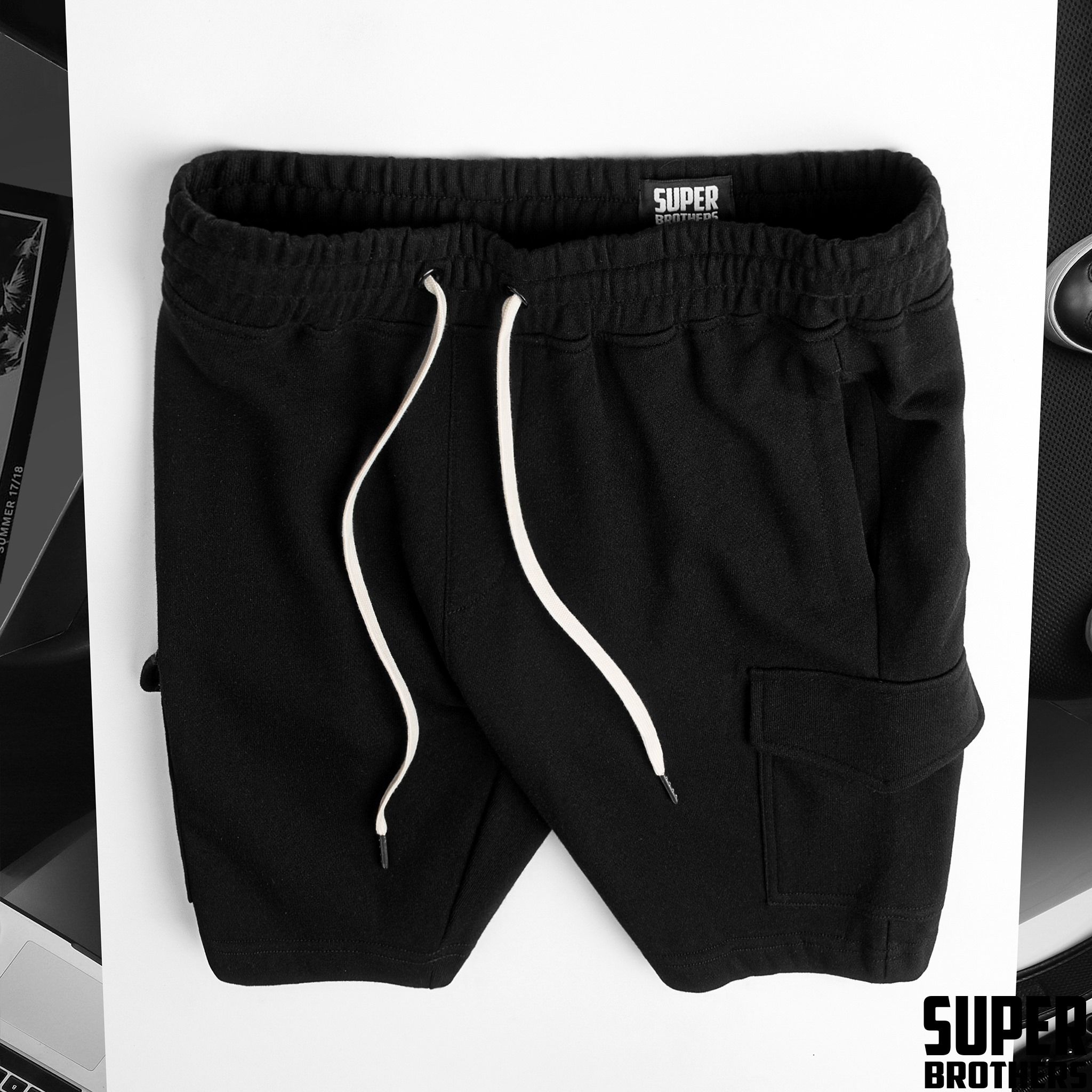SHORT NỈ SUPER BROS TÚI HỘP