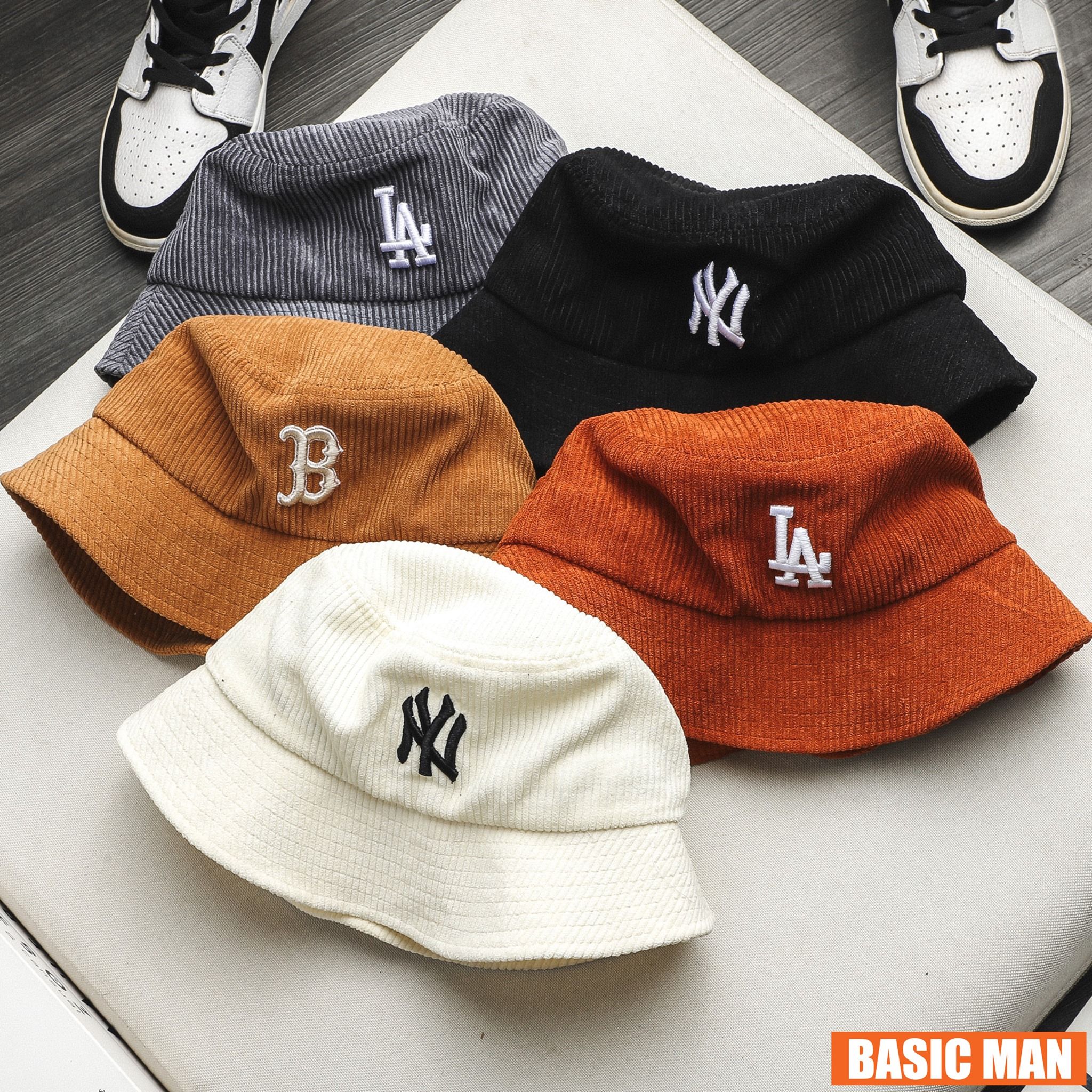 NÓN VÀNH NHUNG MLB