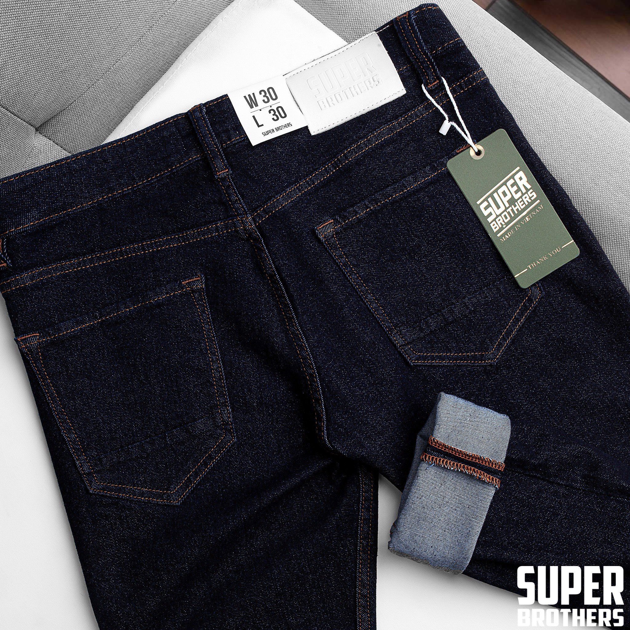 JEAN SUPER BROS INDIGO XỊN