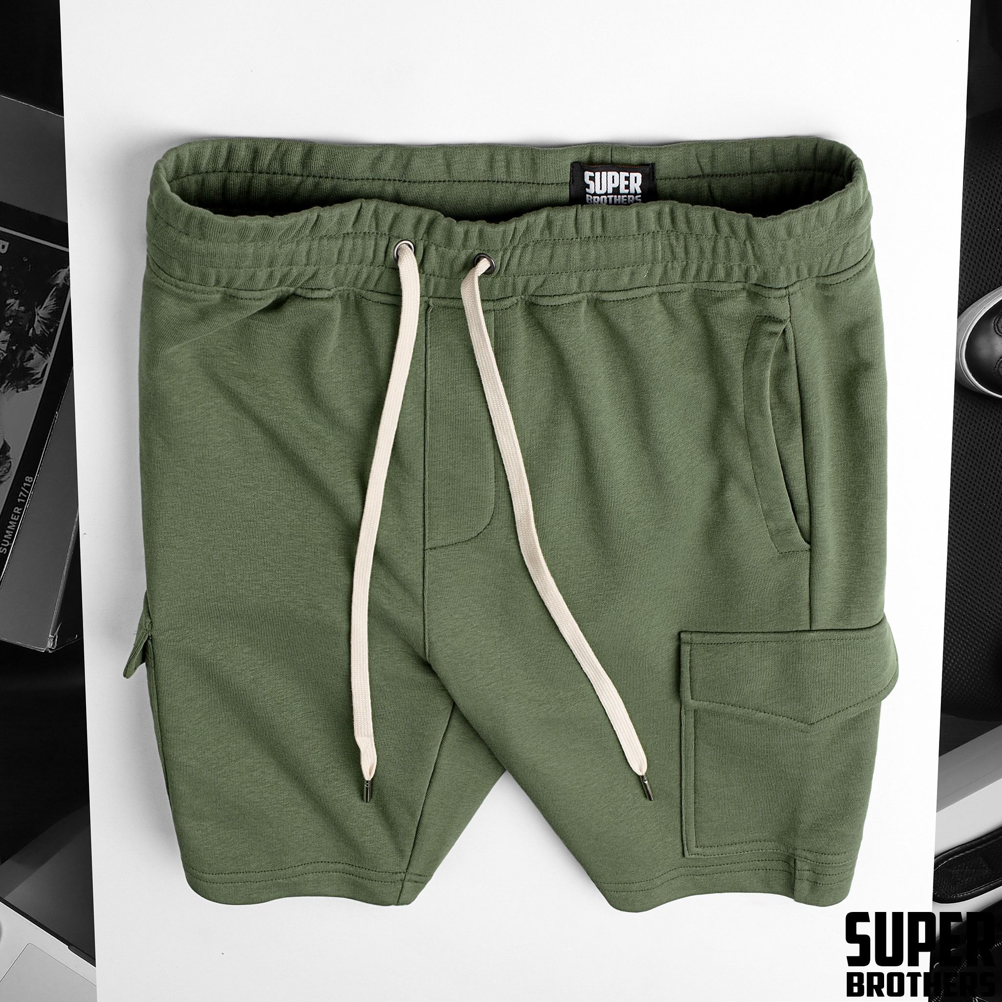 SHORT NỈ SUPER BROS TÚI HỘP