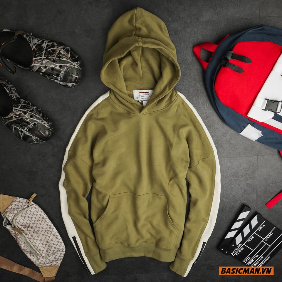 HOODIE SỌC ZIP