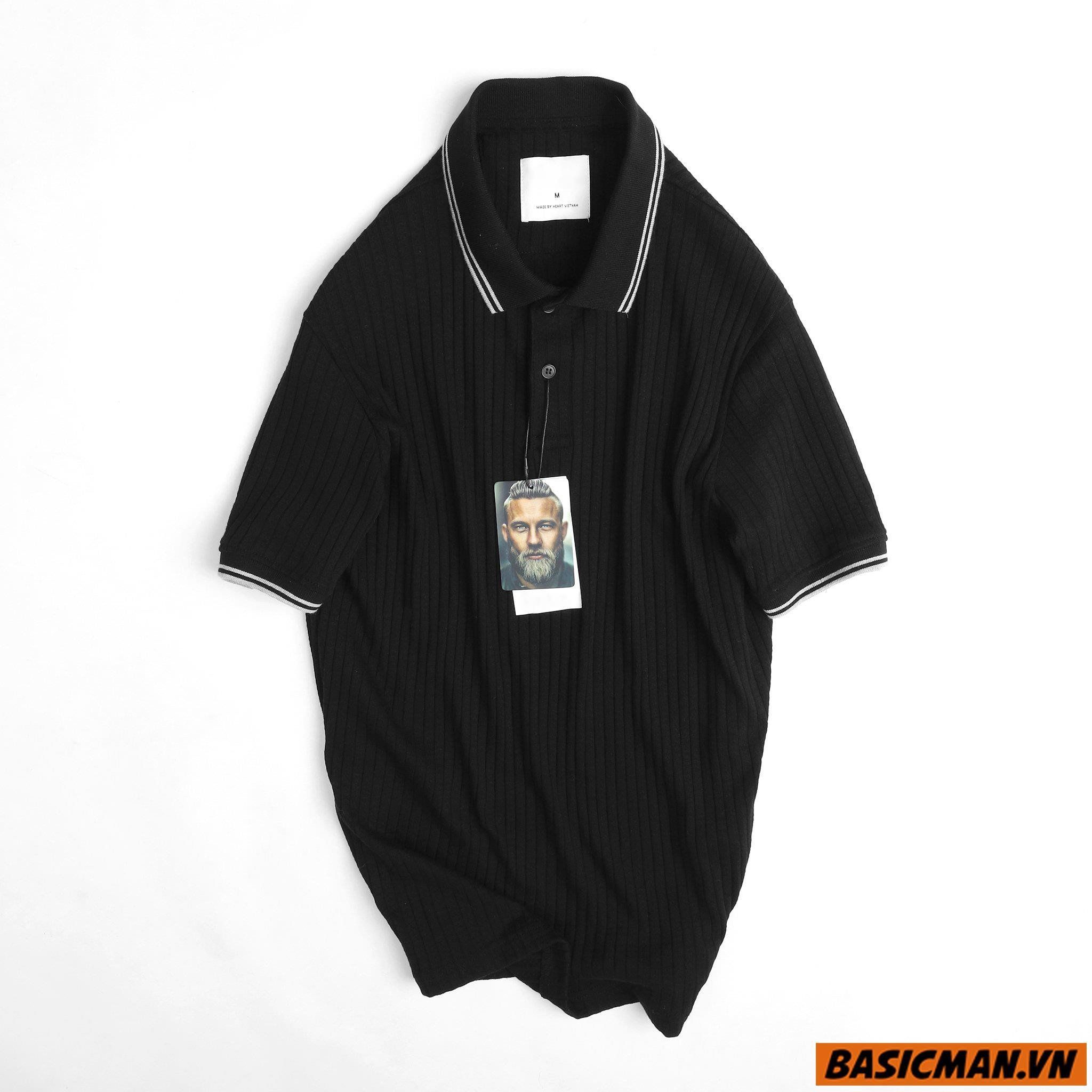 POLO D.MEN DỆT SỌC