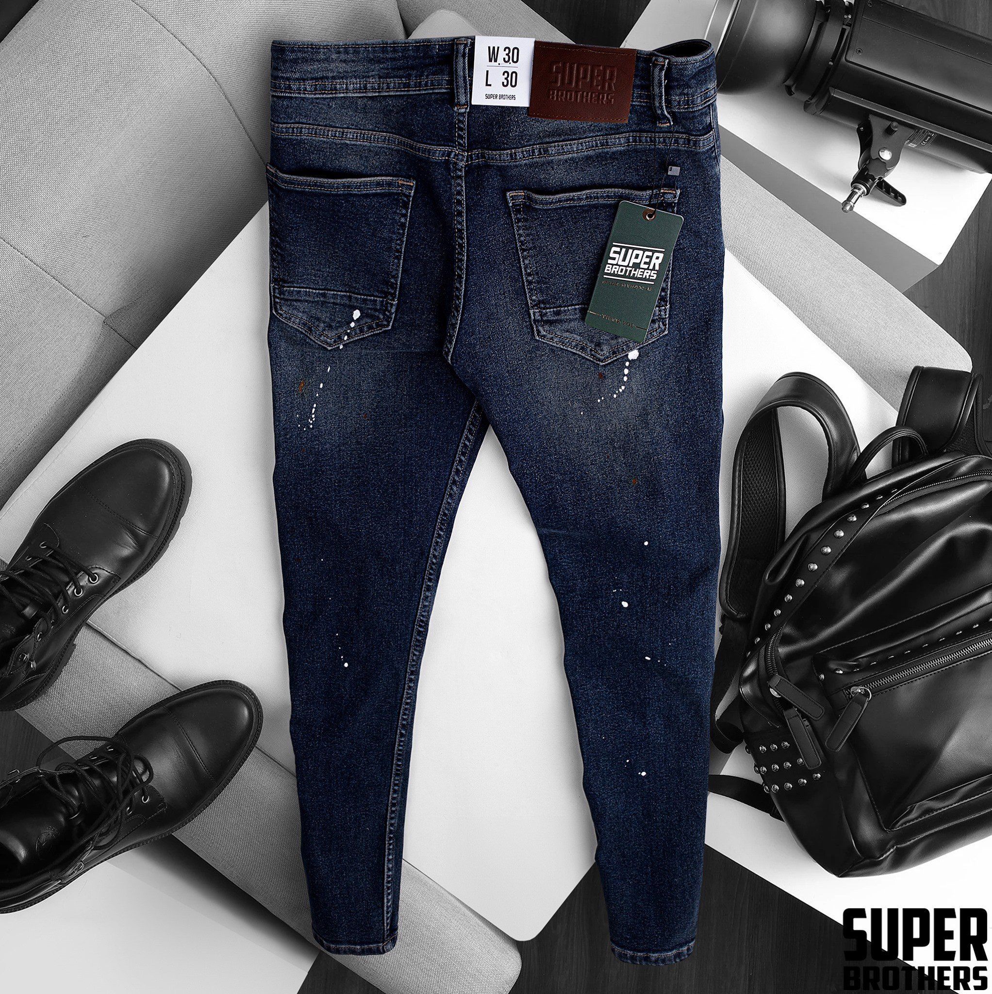 JEAN SUPER BROS VẨY SƠN