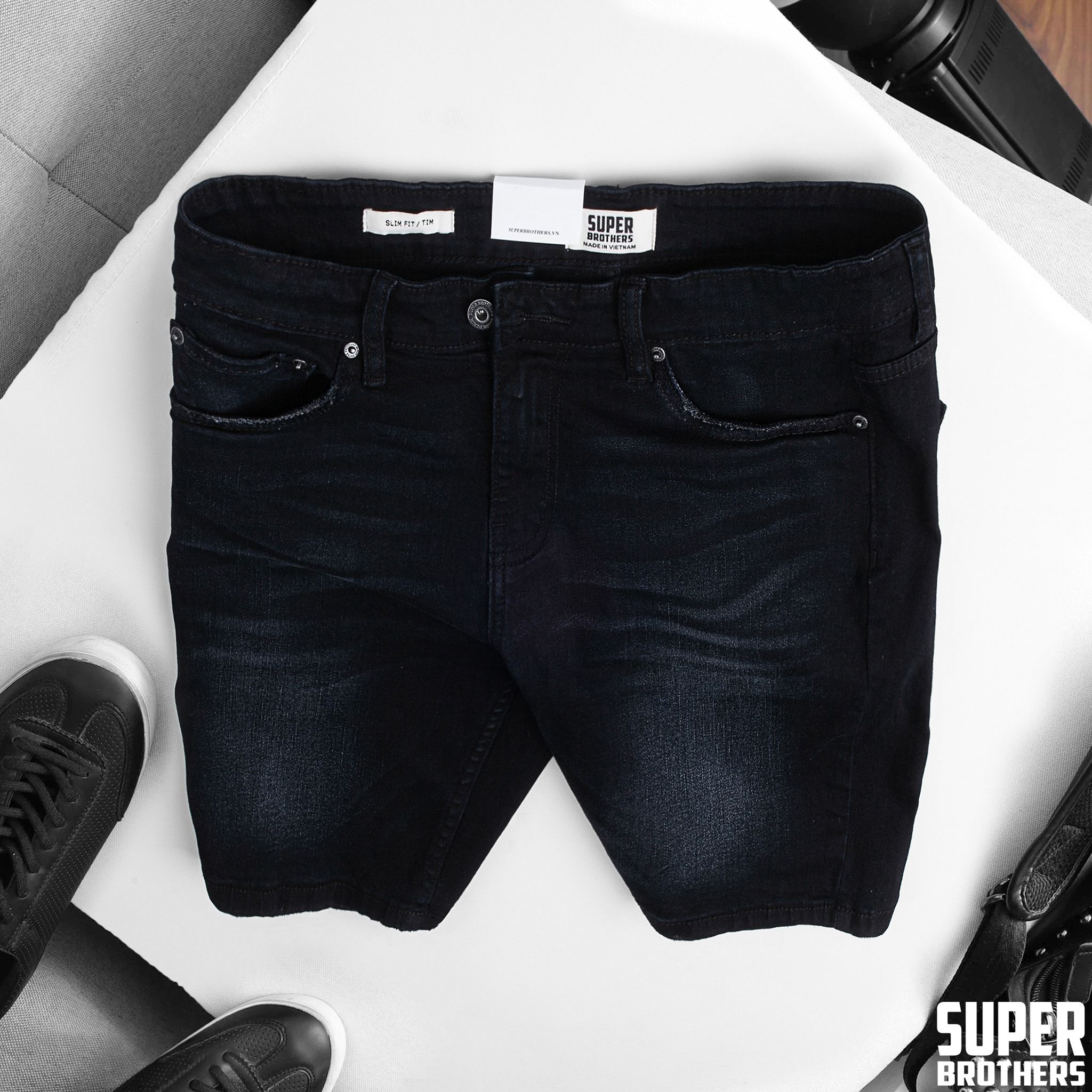 SHORT JEAN SUPER BROS