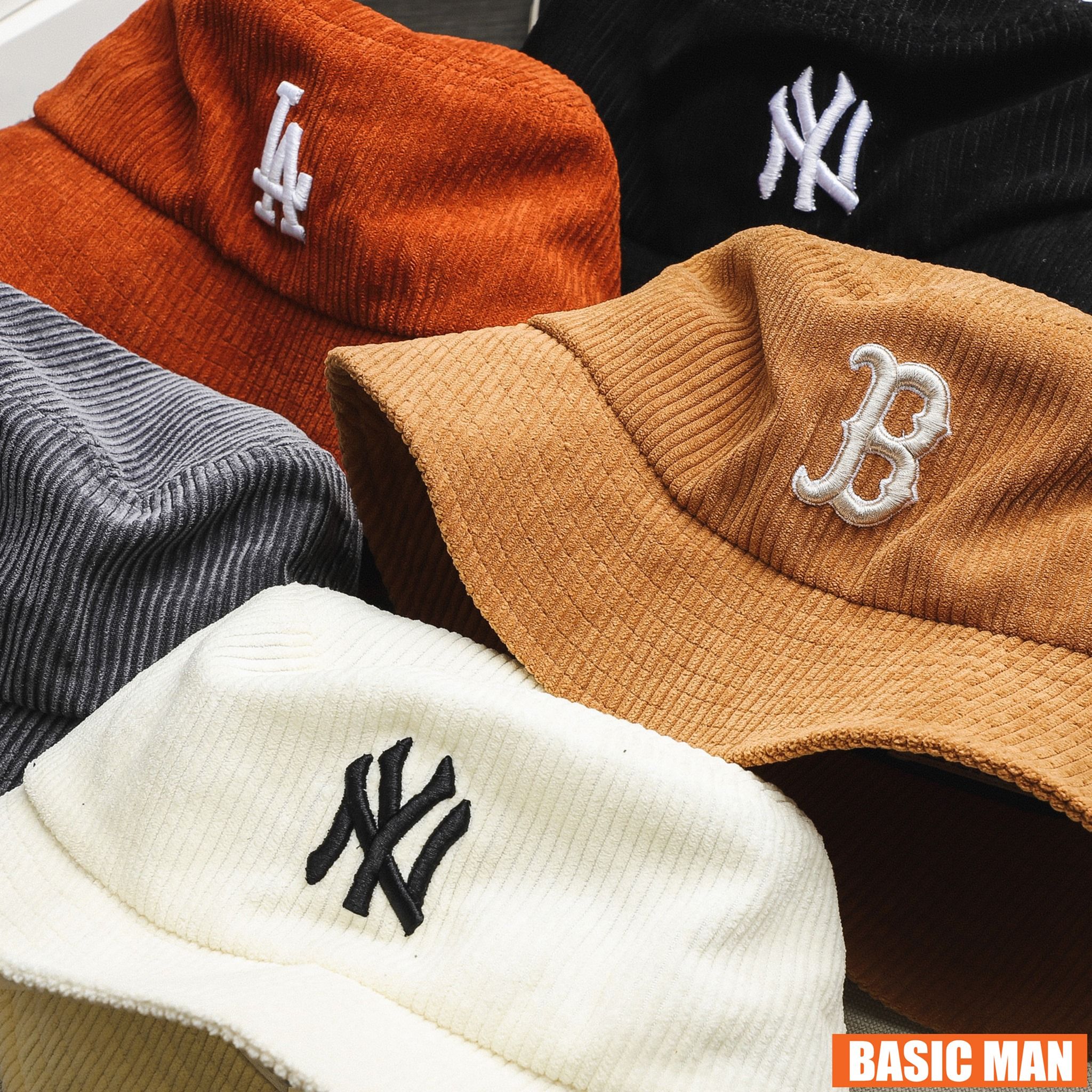 NÓN VÀNH NHUNG MLB