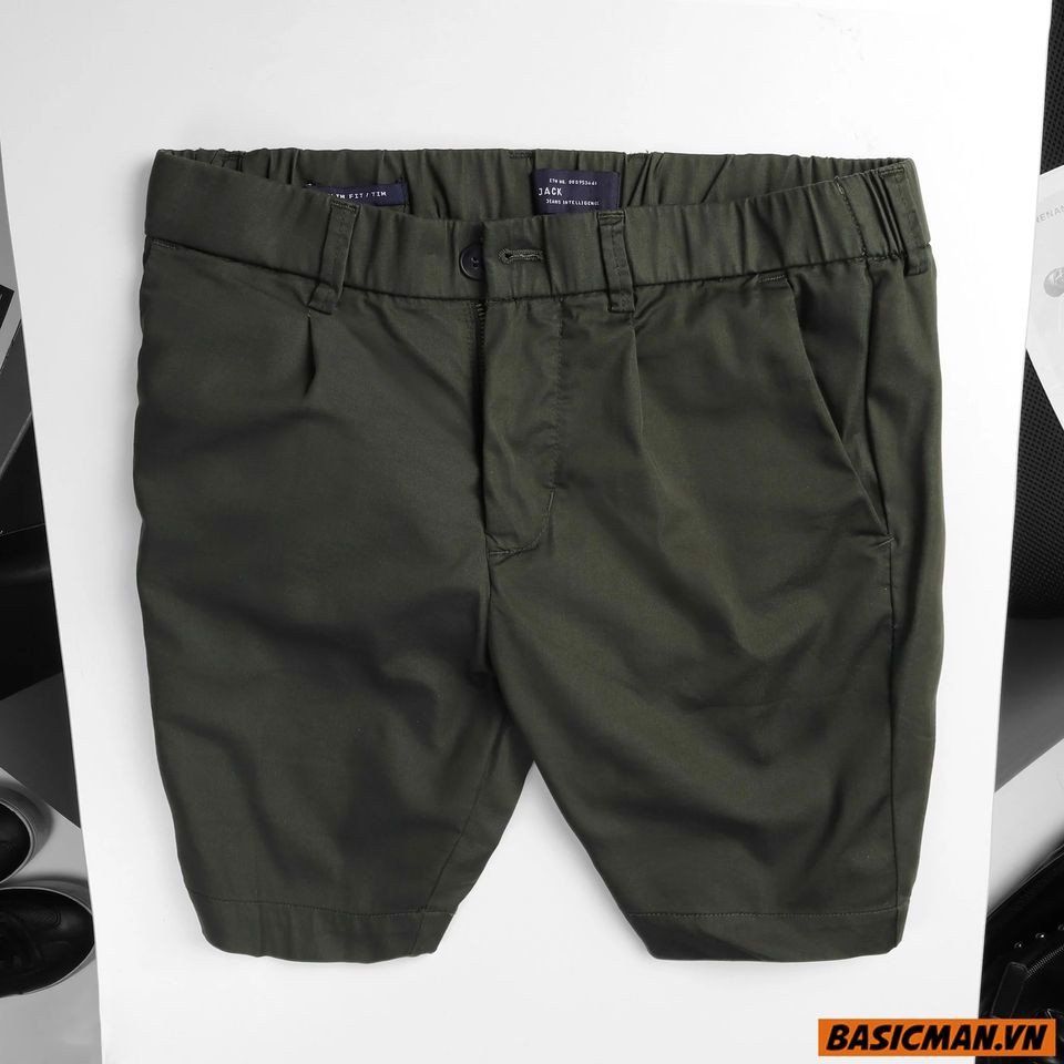 SHORT KAKI J&J LƯNG THUN