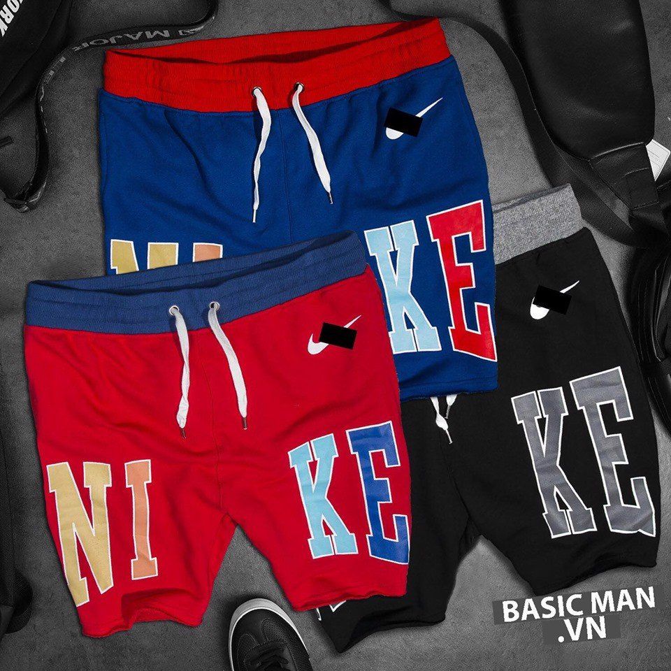  SHORT NỈ NIKE PHỐI MÀU 