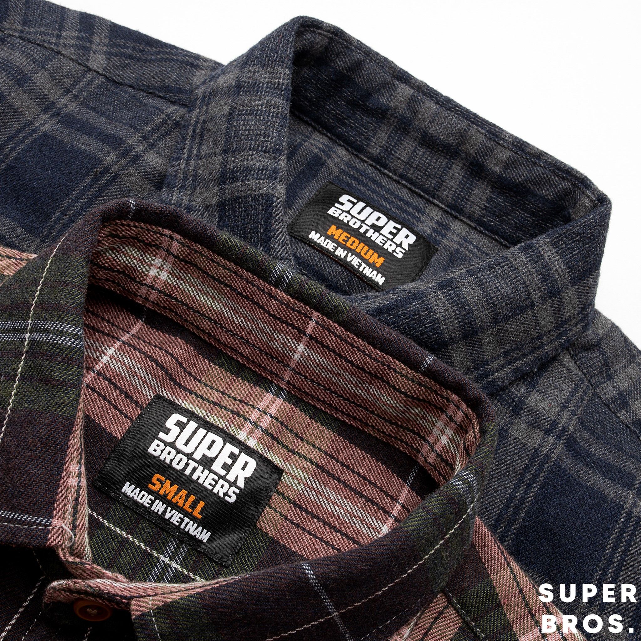 SƠ MI FLANNEL S.BROS