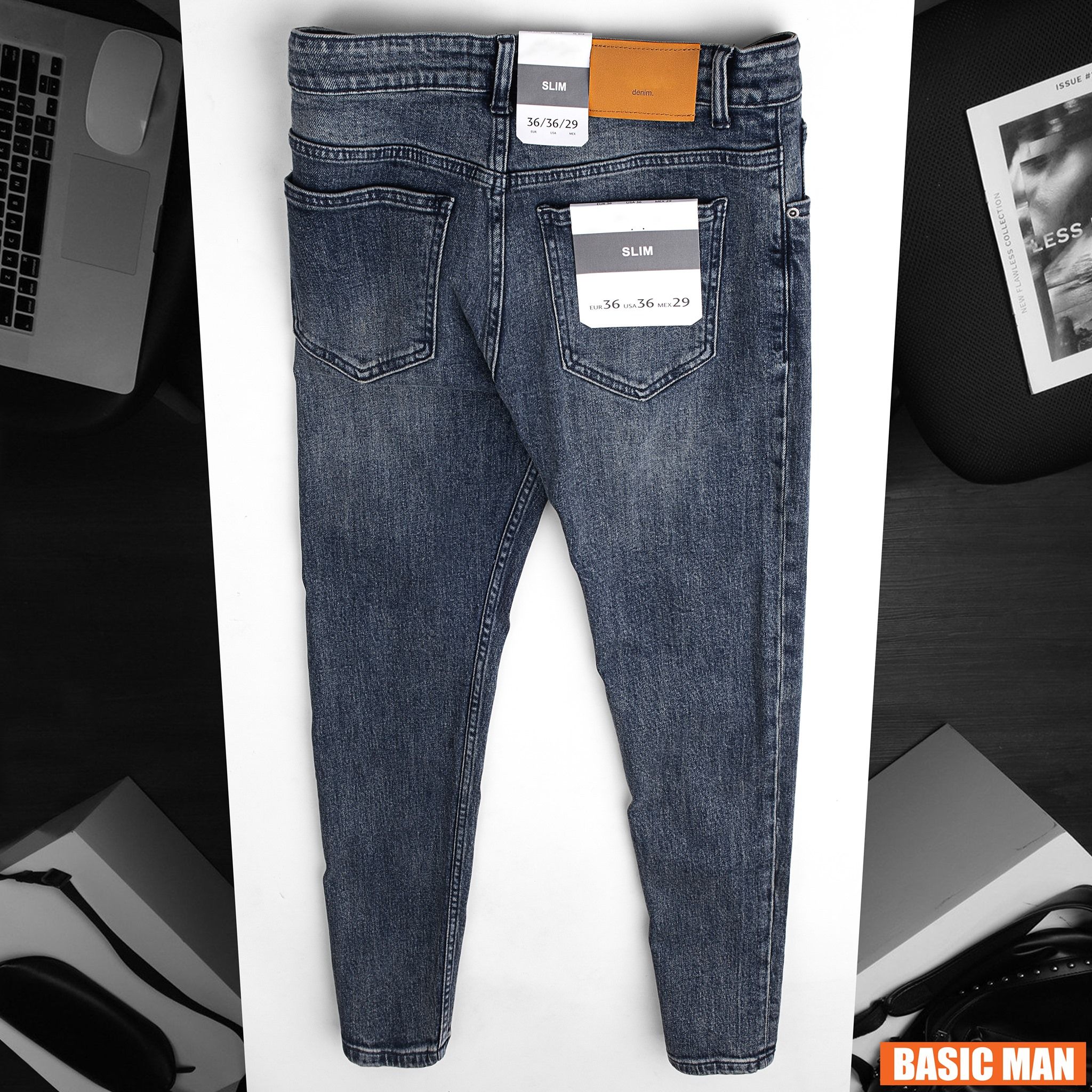 QUẦN JEAN P&B WASH 044L