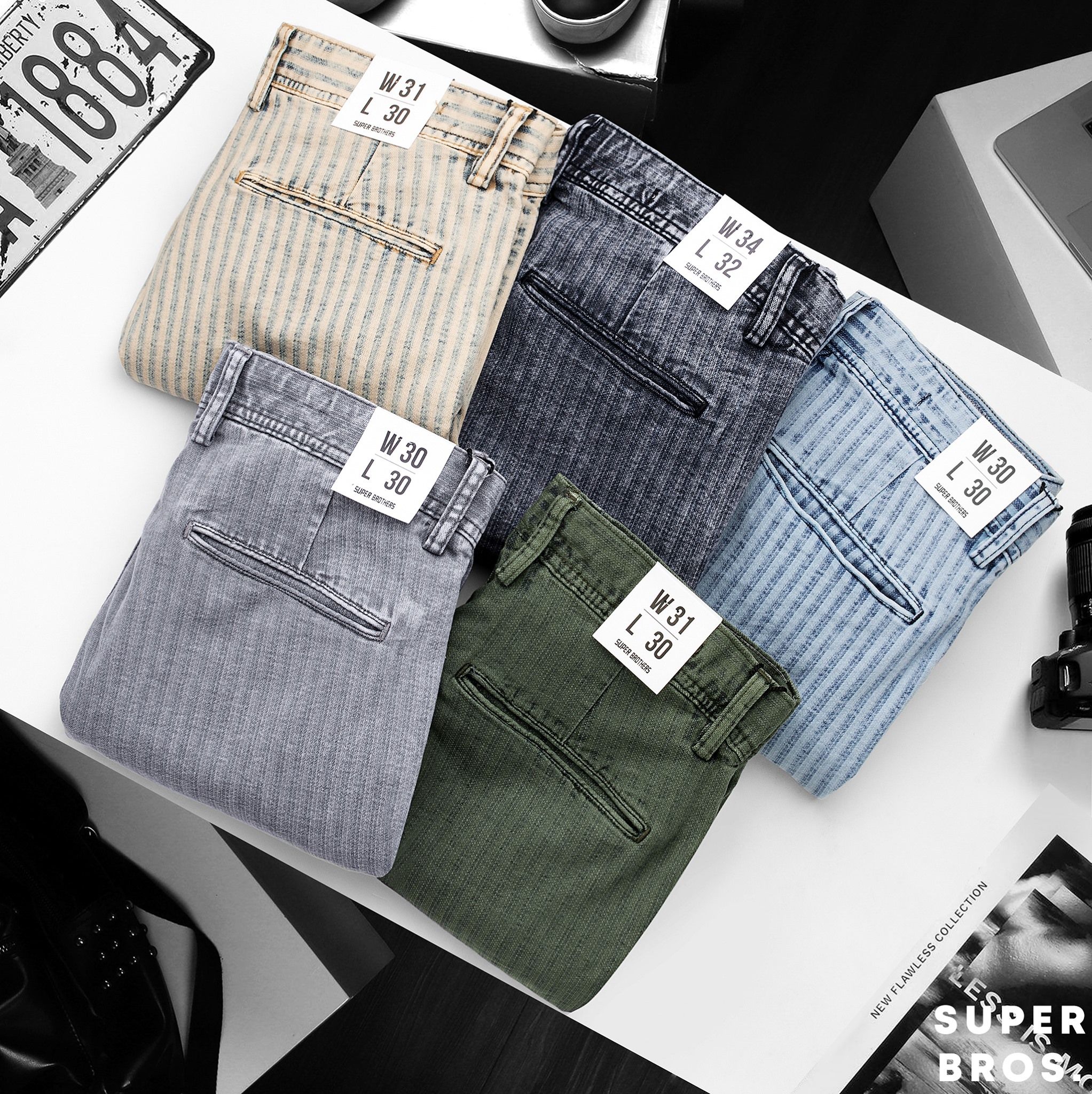 SHORT DENIM S.BROS